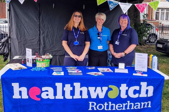 The healthwatch tent